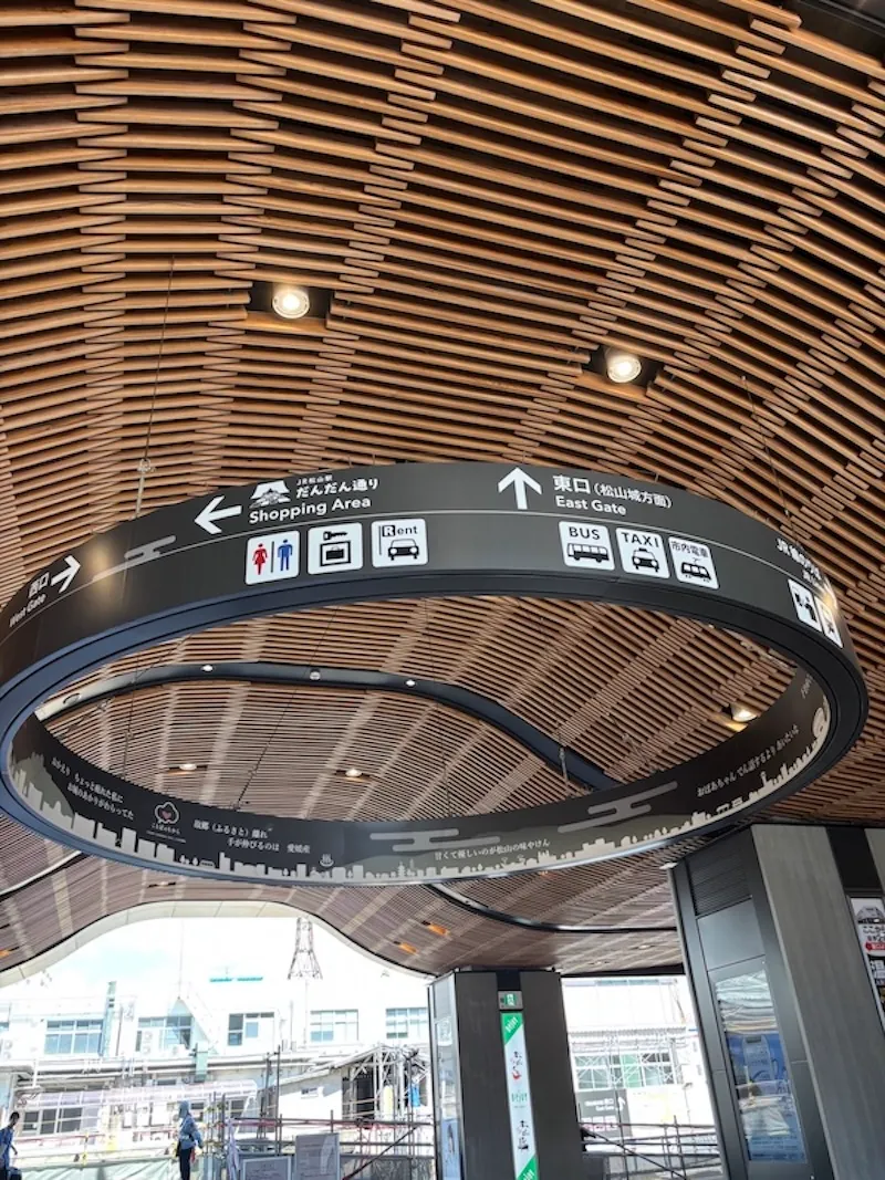 駅の中